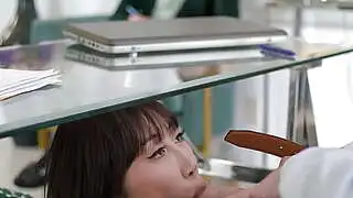 Asian teen submitting to guys kinky will and teen will do anything he want