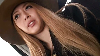 Blonde japanese girl like blowjobs and deep pussy penetration for hot creampie