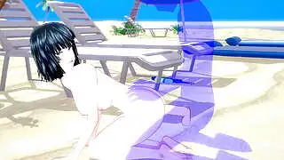 Hentai de One Punch Man - Fubuki haciendo una mamada y siendo follada - Pornografía japonesa asiática de manga, anime, películas y videojuegos