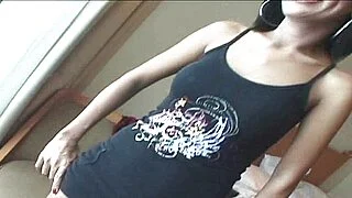 Asian Callgirl Stella Strips And Fucks
